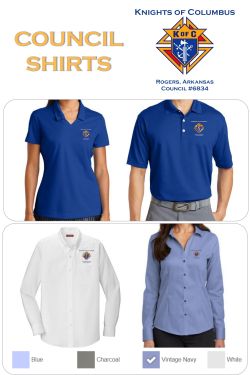 k of c polo shirts